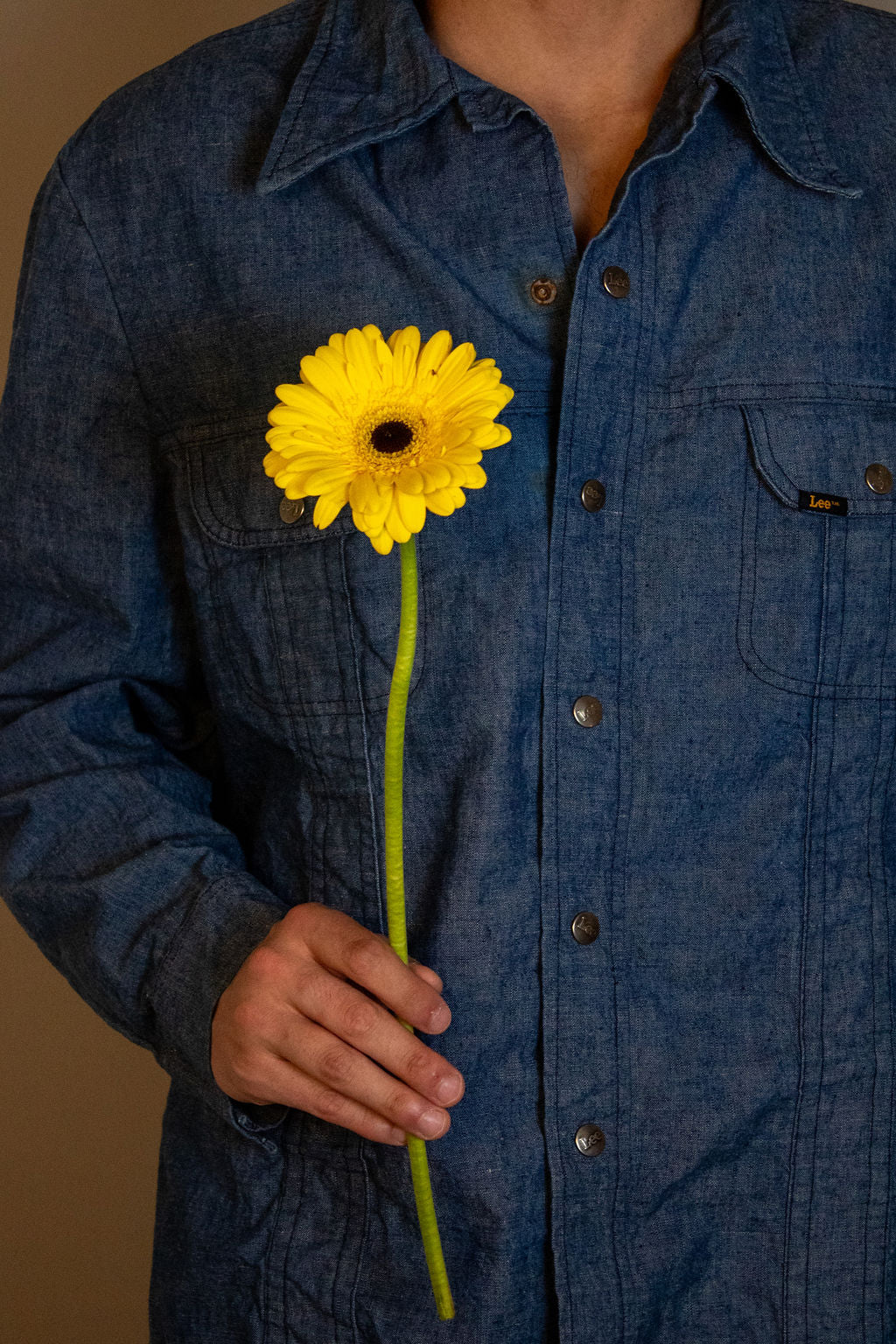 Lee 70s Embroidered Shirt Jacket, L-XL