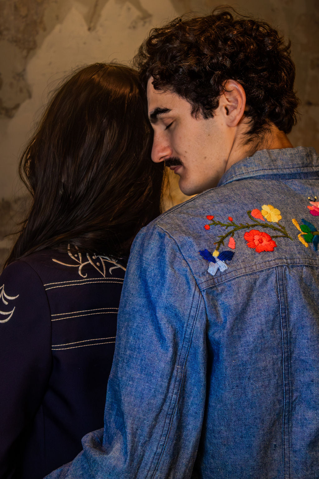 Lee 70s Embroidered Shirt Jacket, L-XL