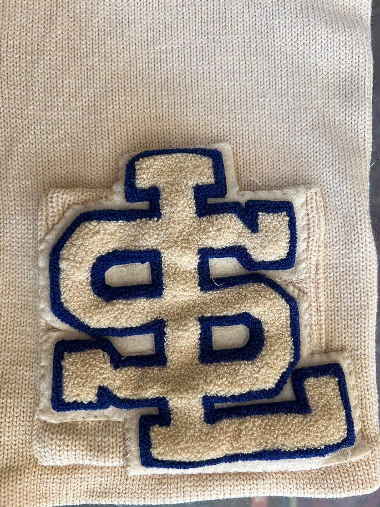 1958 STL Lanza Wool Letterman Sweater, M/L/40