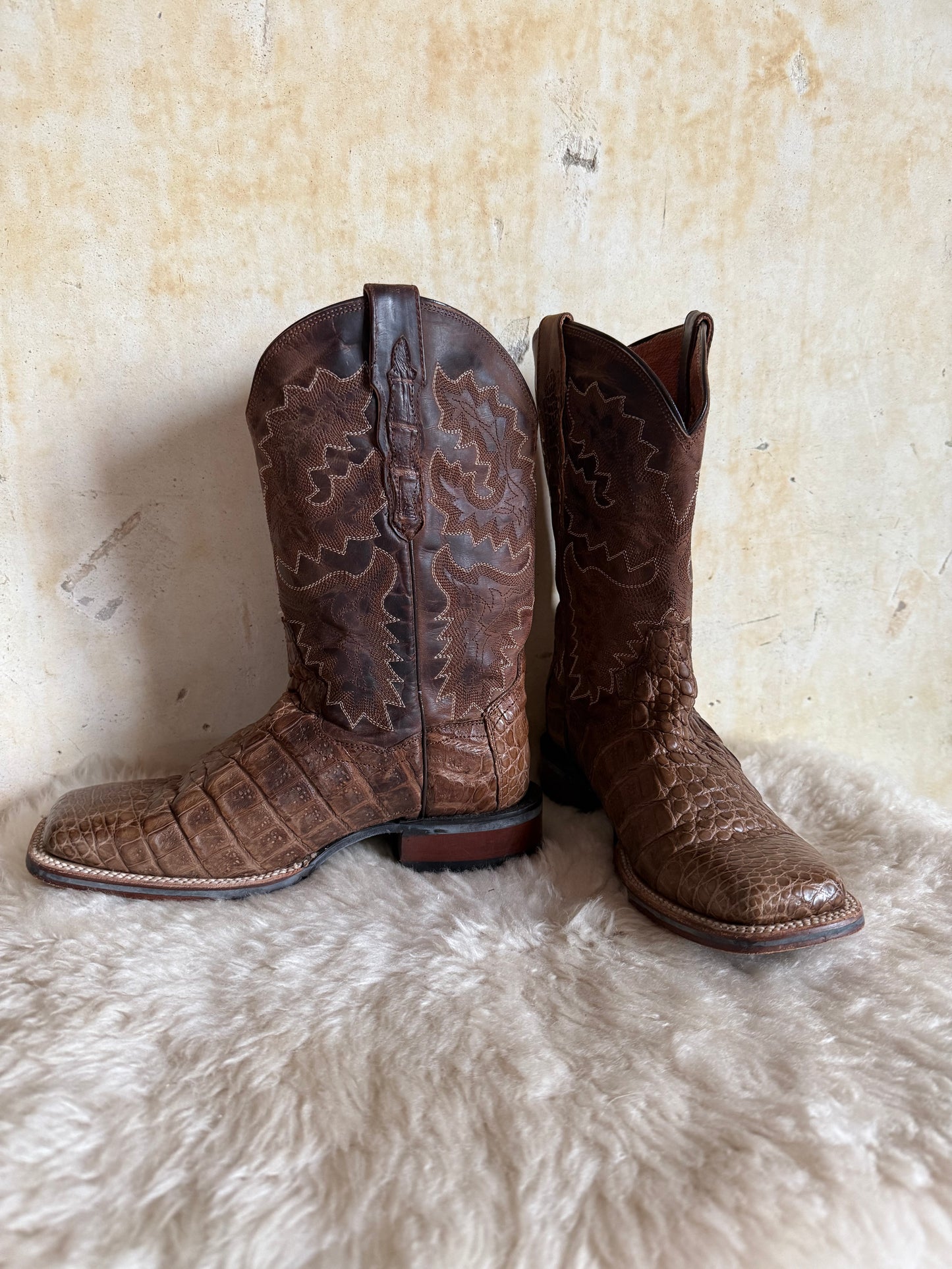 Dan Post Alligator Boots, Sz 7