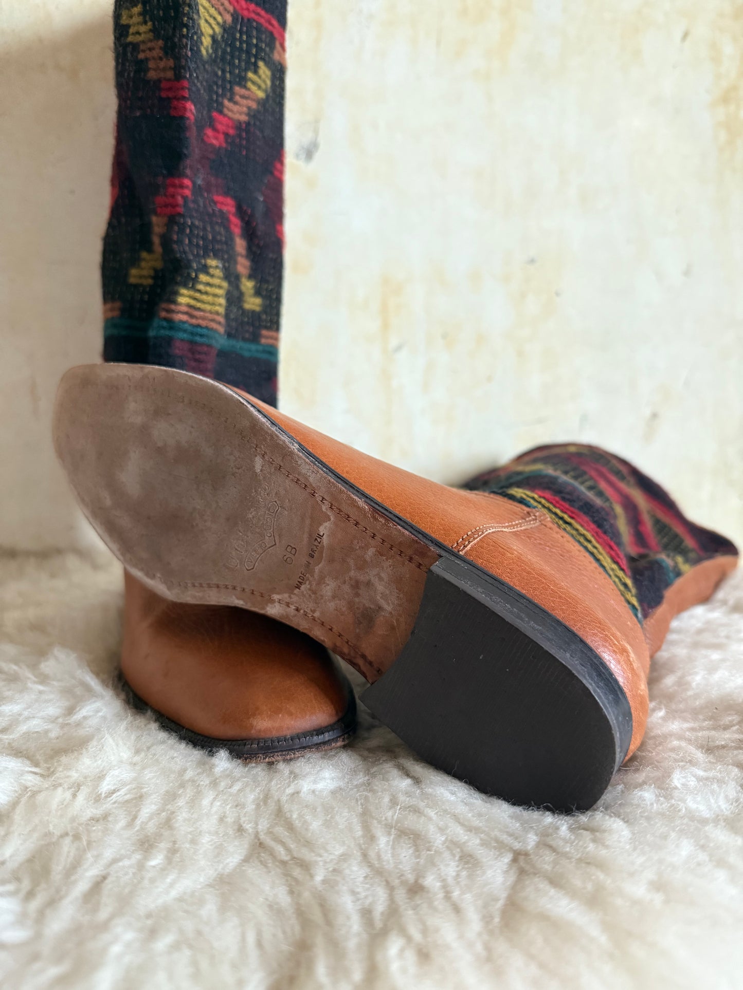 1980s Unisa Southwest Boots, Sz 6