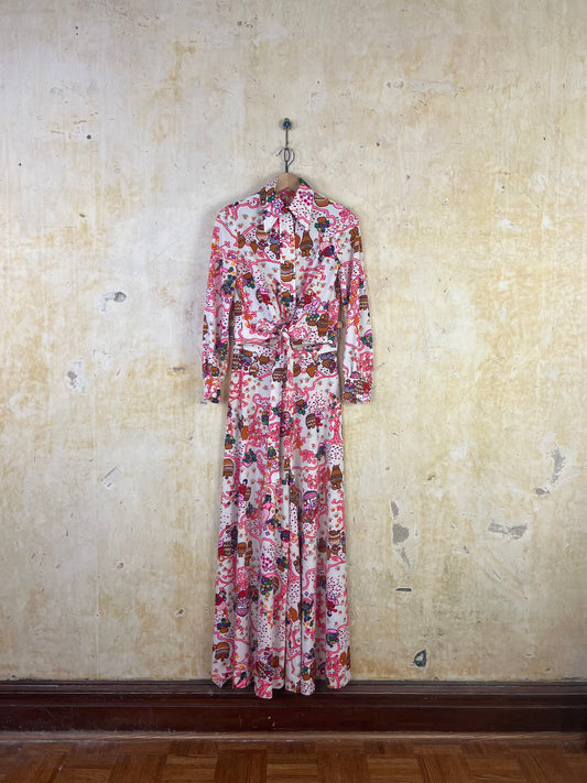 70's Two Piece Aquarius Suit