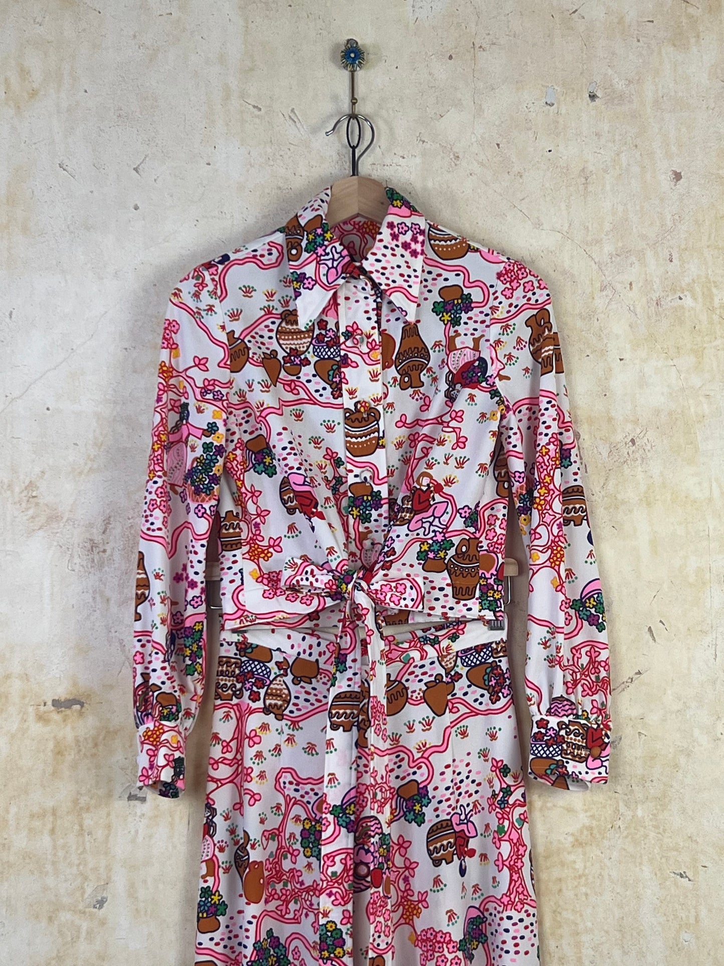70's Two Piece Aquarius Suit