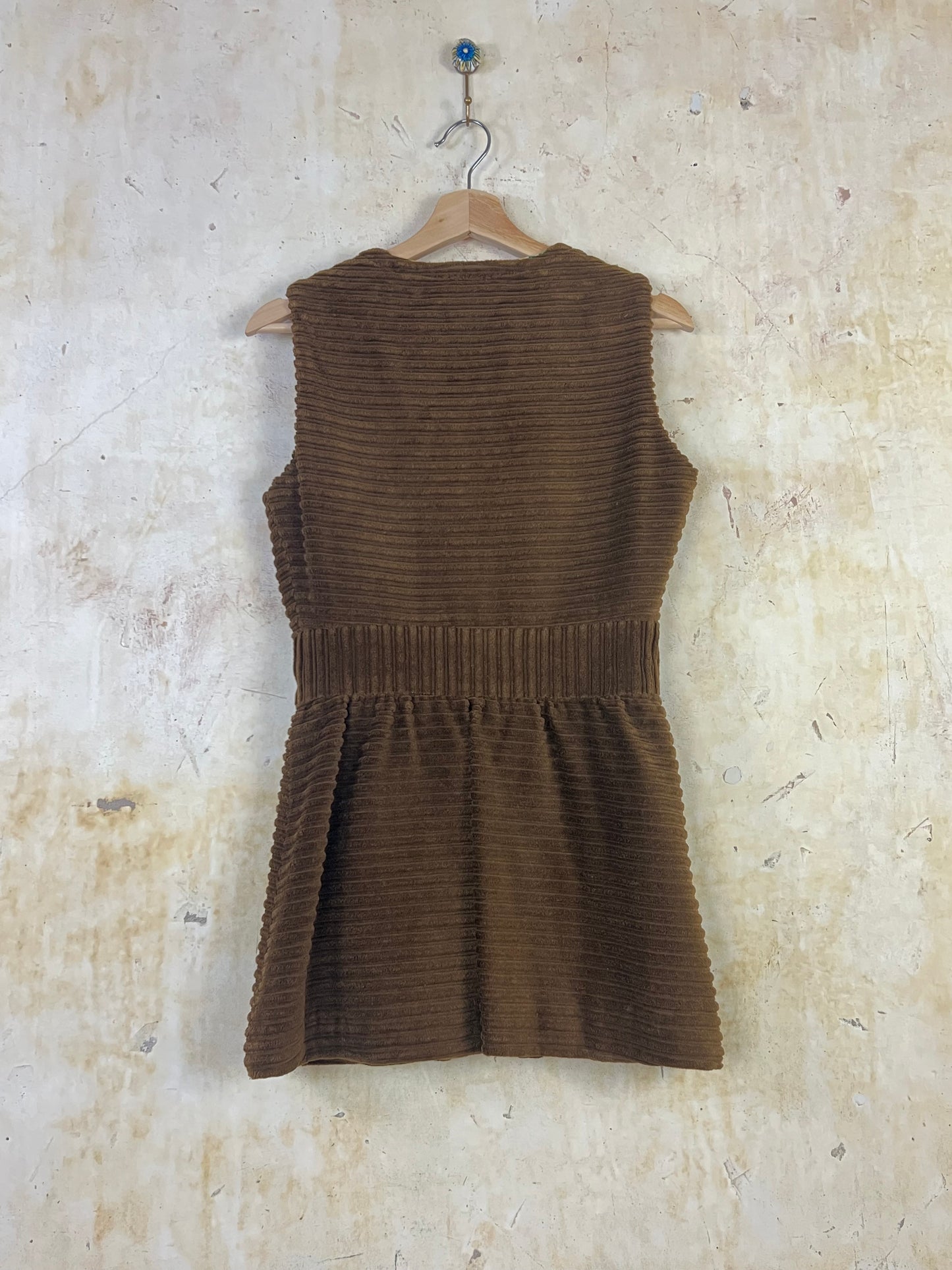 Lanz Original Velour Corduroy Vest and Sailor Pant Suit Set