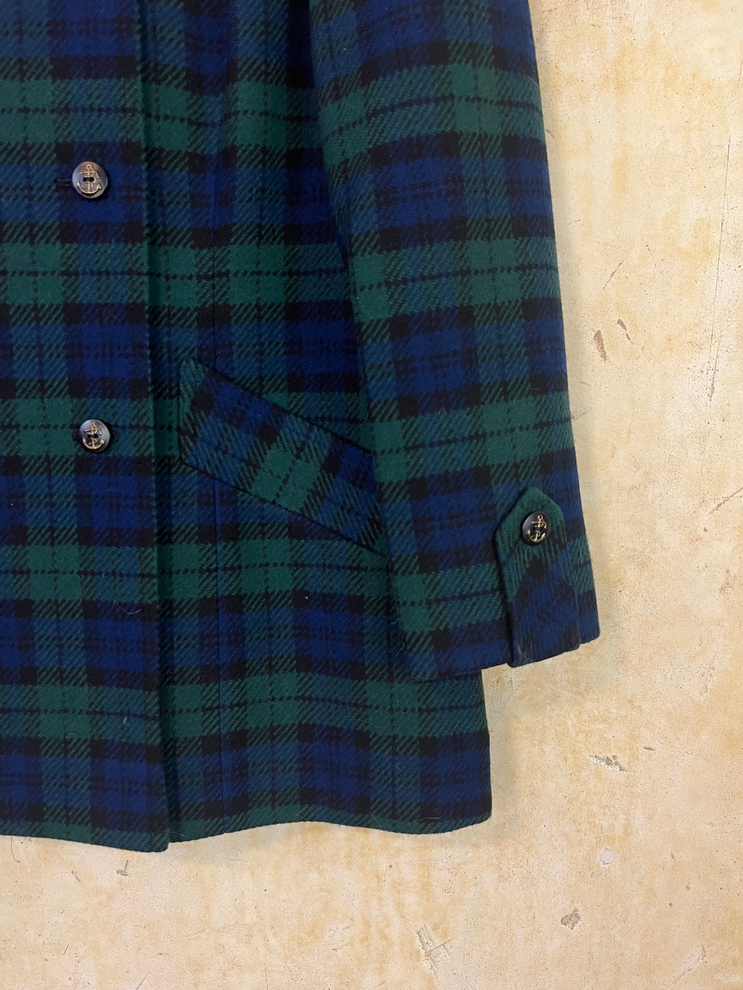 Pendleton 1960s Wool Plaid Travel Set