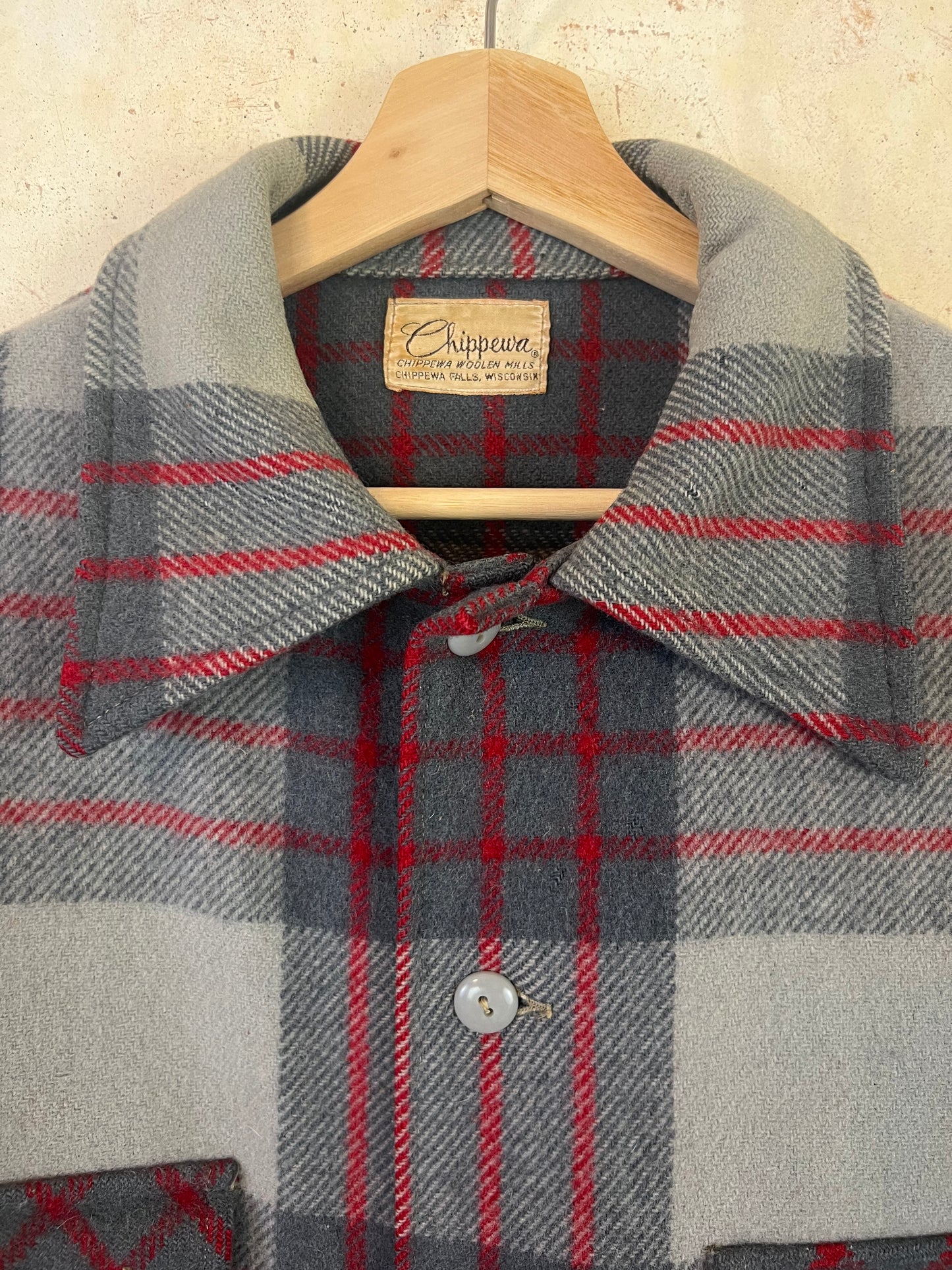 Chippewa 50s Heavy Wool Shirt Jacket