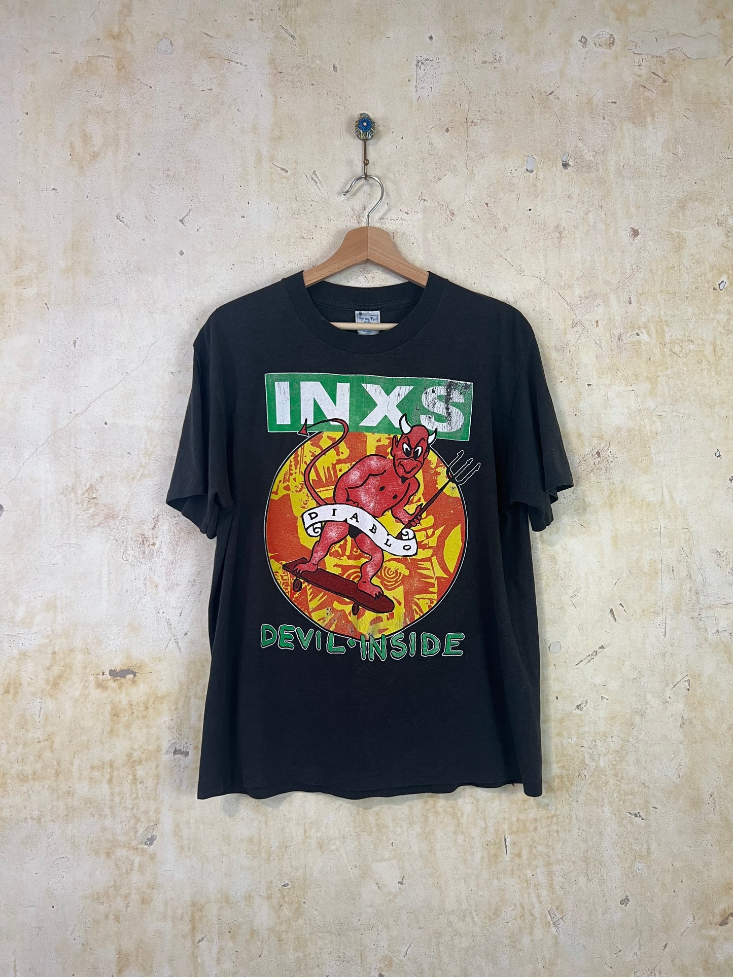 1988 INXS Diablo Devil Inside Tour T-shirt