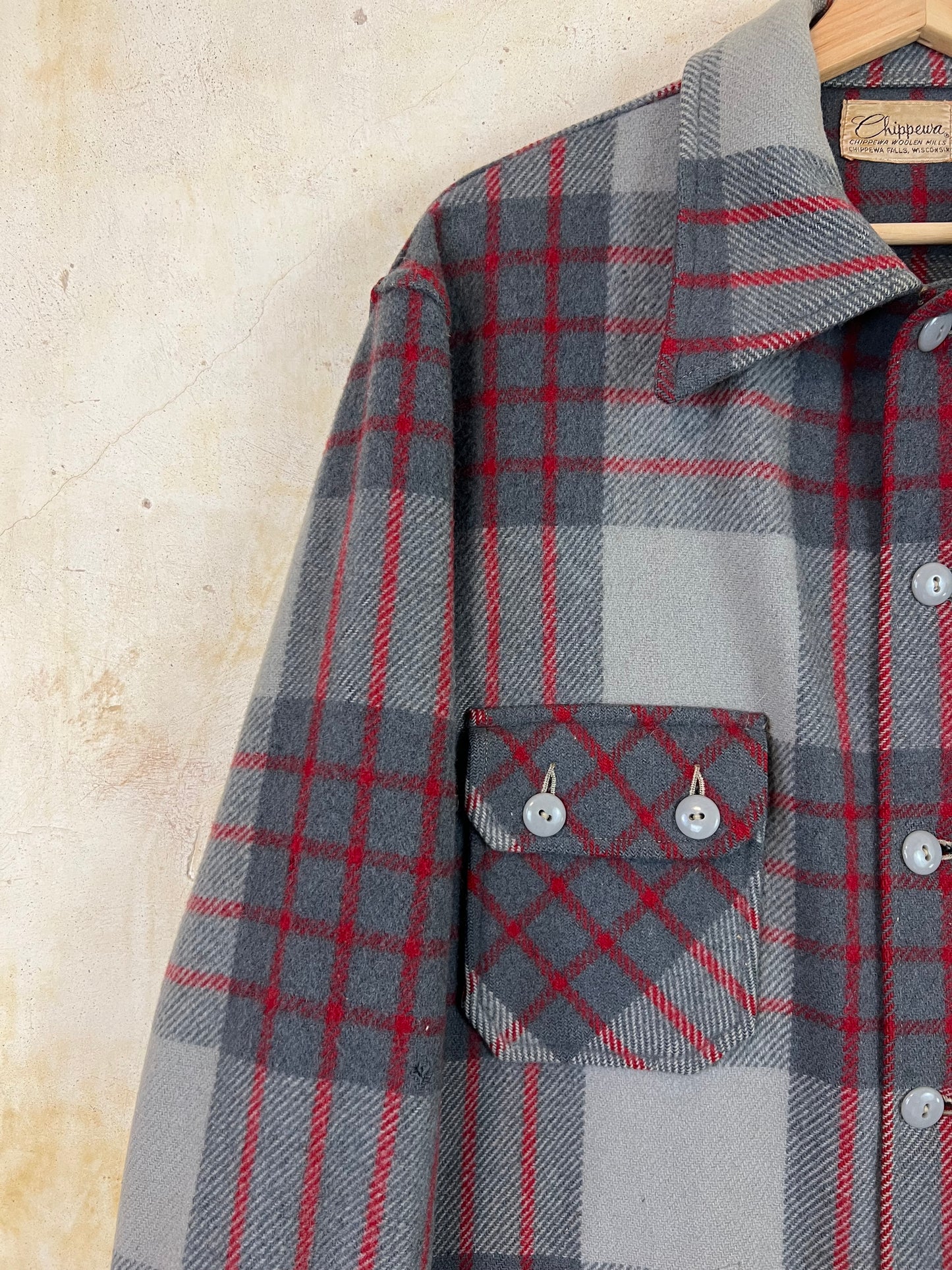 Chippewa 50s Heavy Wool Shirt Jacket