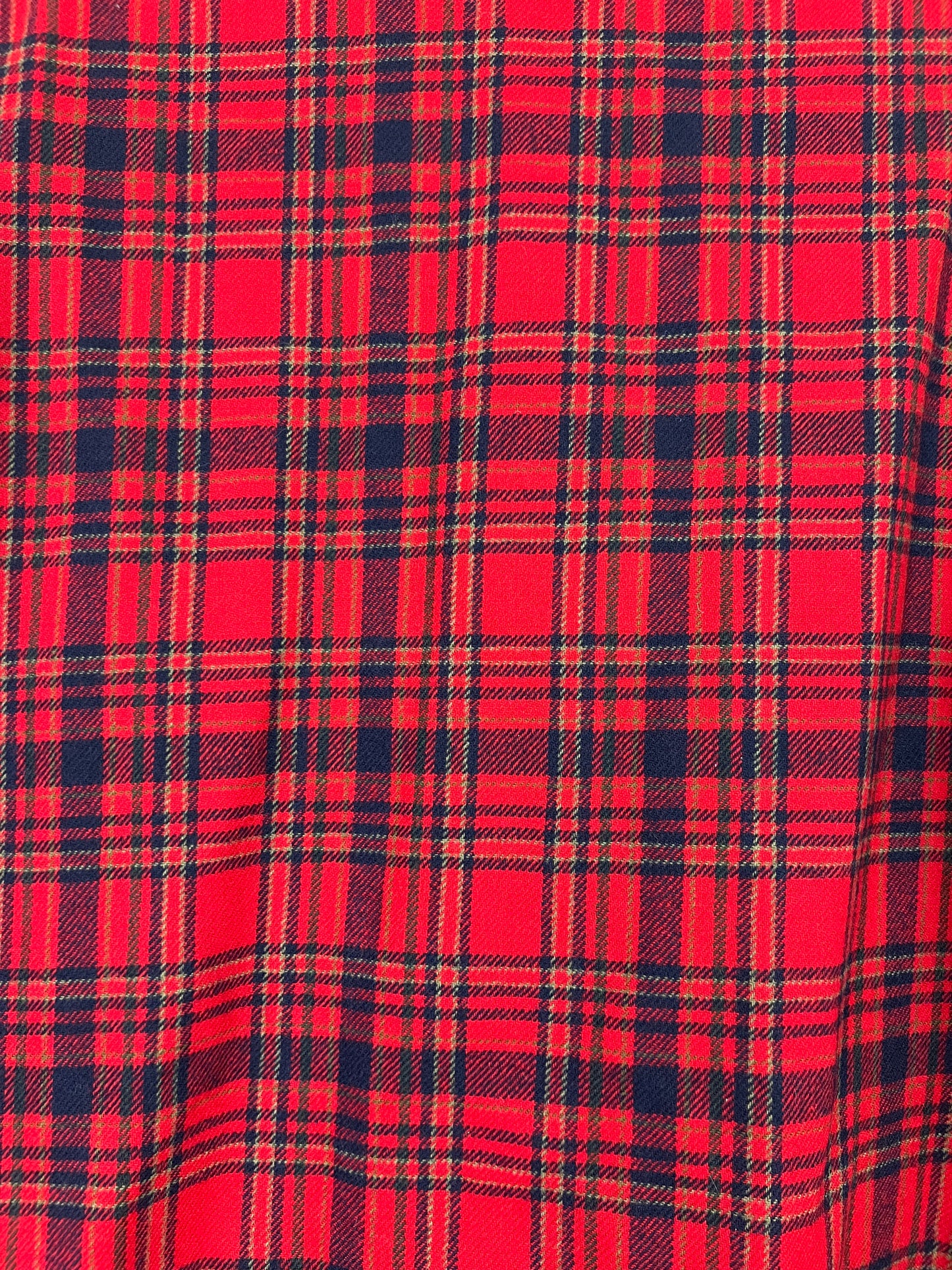 Pendleton Red Plaid Shirt Jacket