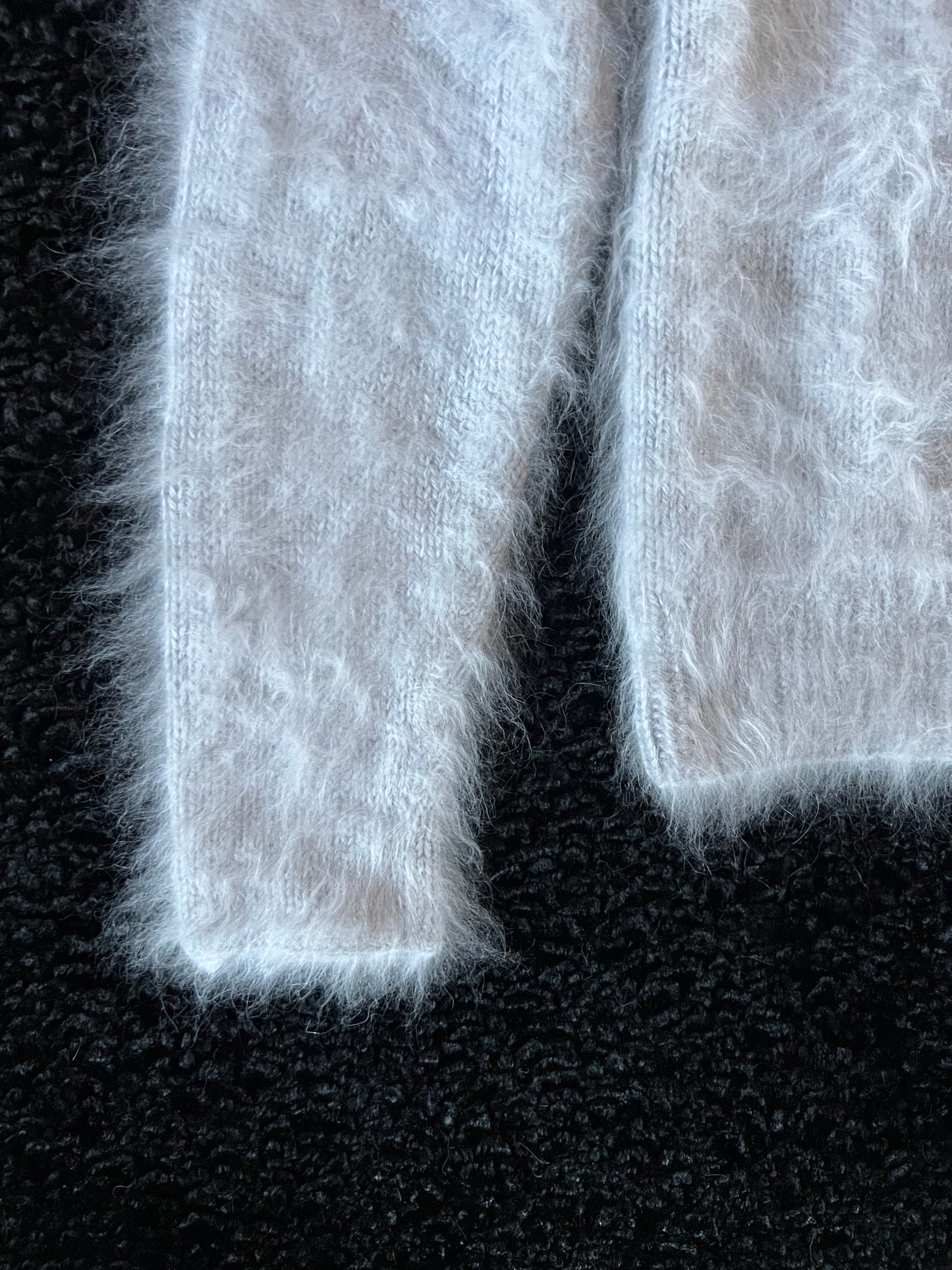 Gucci 70s Bead and Sequin Angora Mohair Sweater