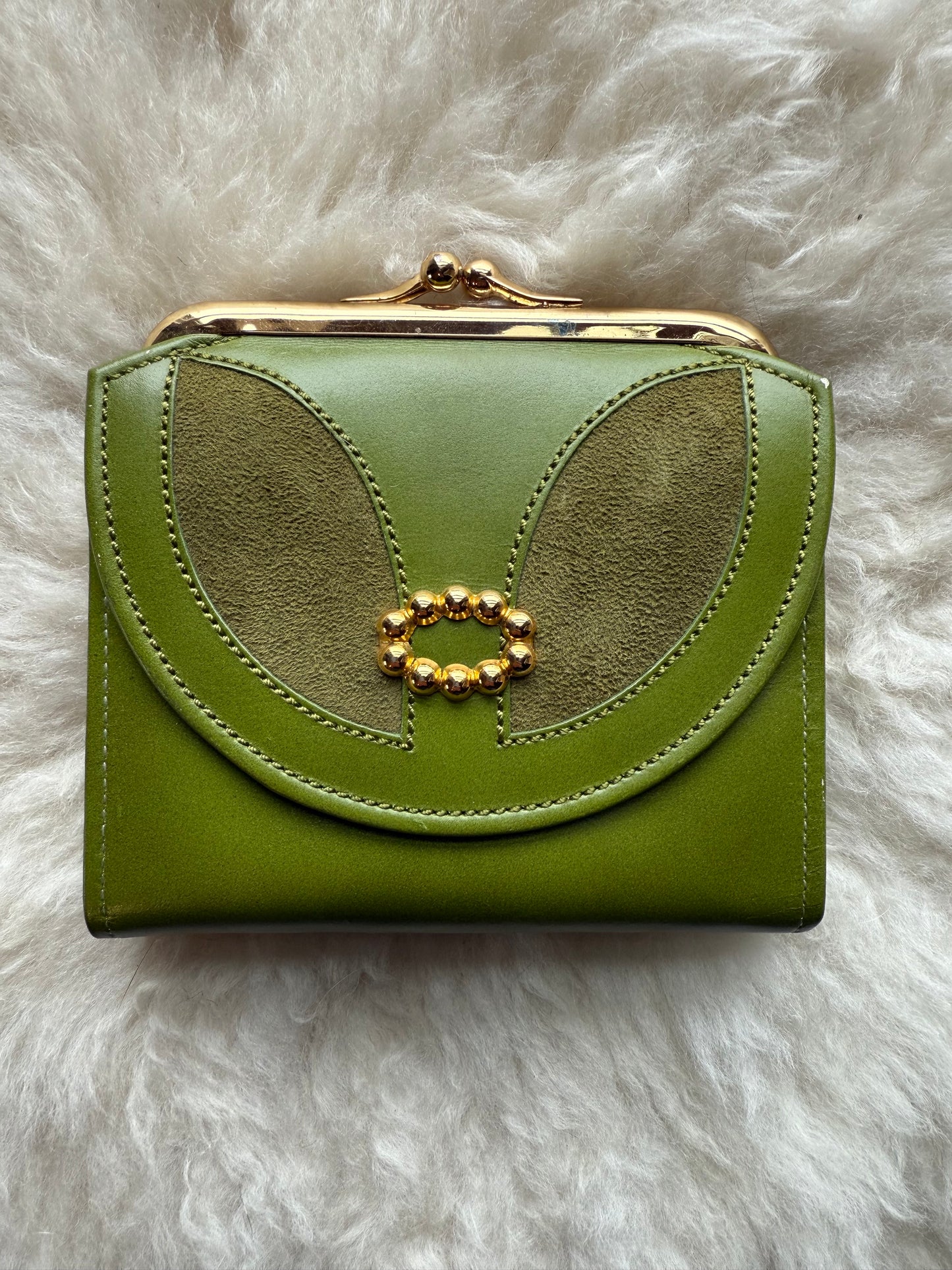 French Purse Kiss Lock Wallet