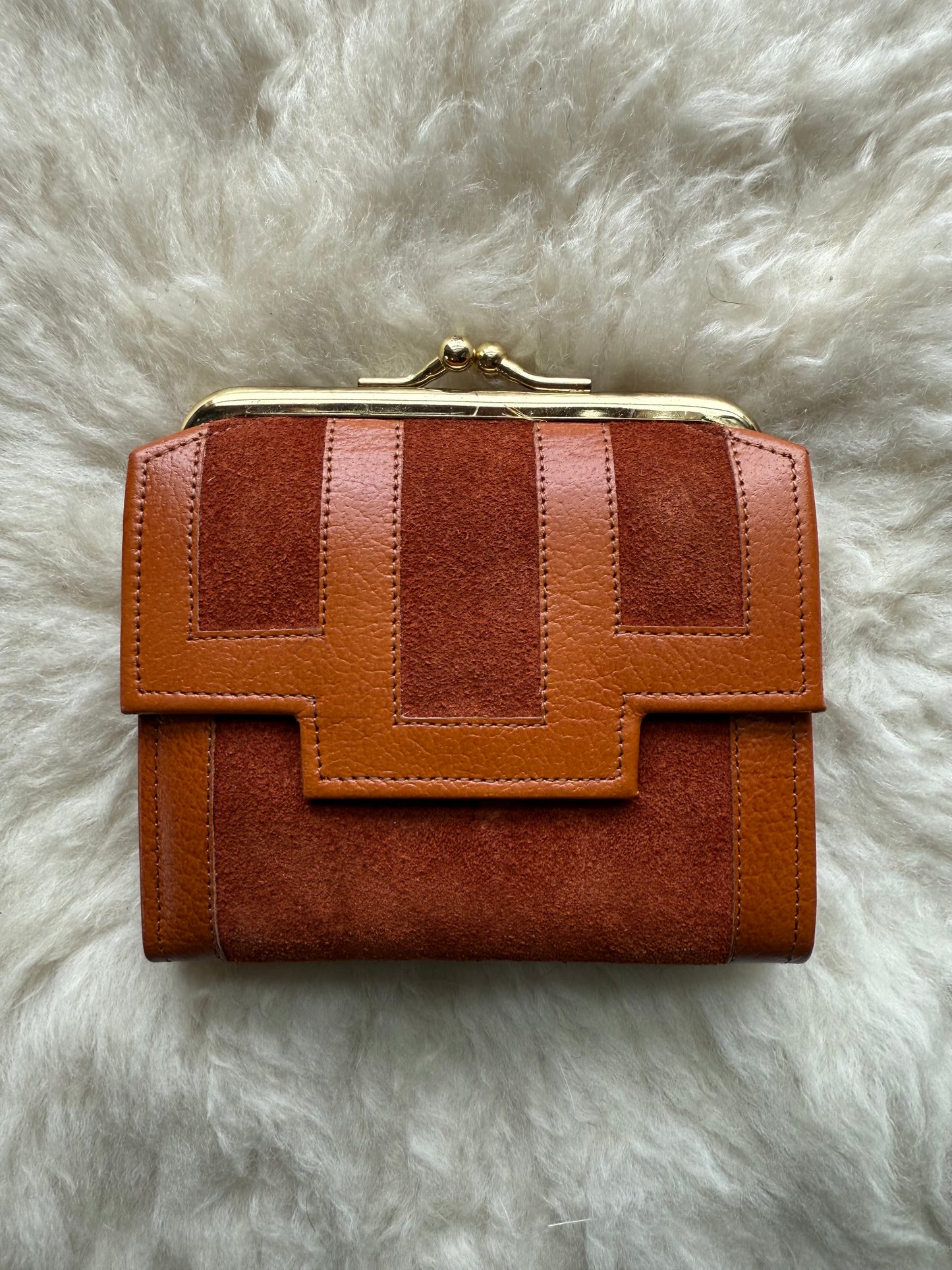 French Purse Kiss Lock Wallet