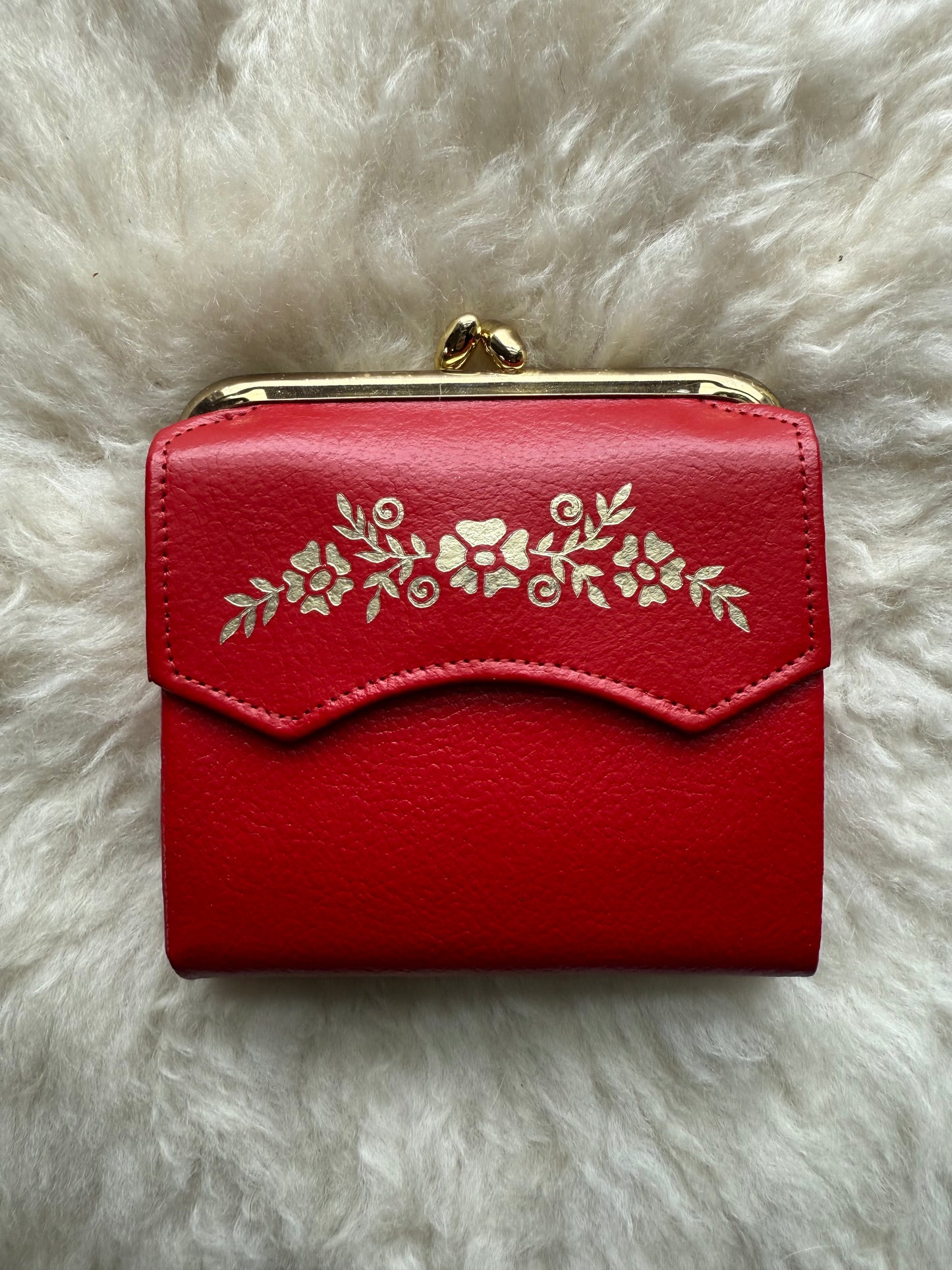 French Purse Kiss Lock Wallet