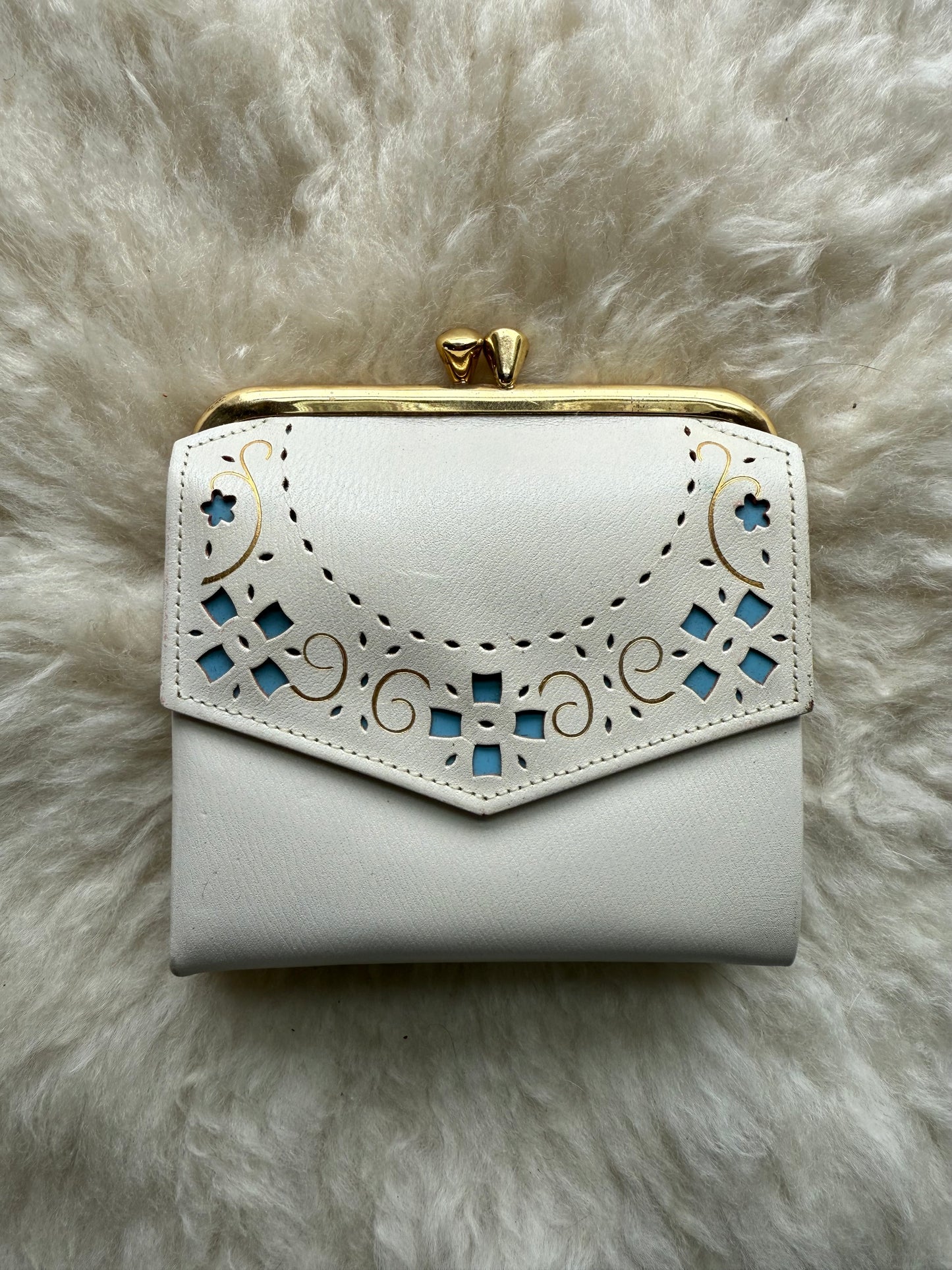 French Purse Kiss Lock Wallet