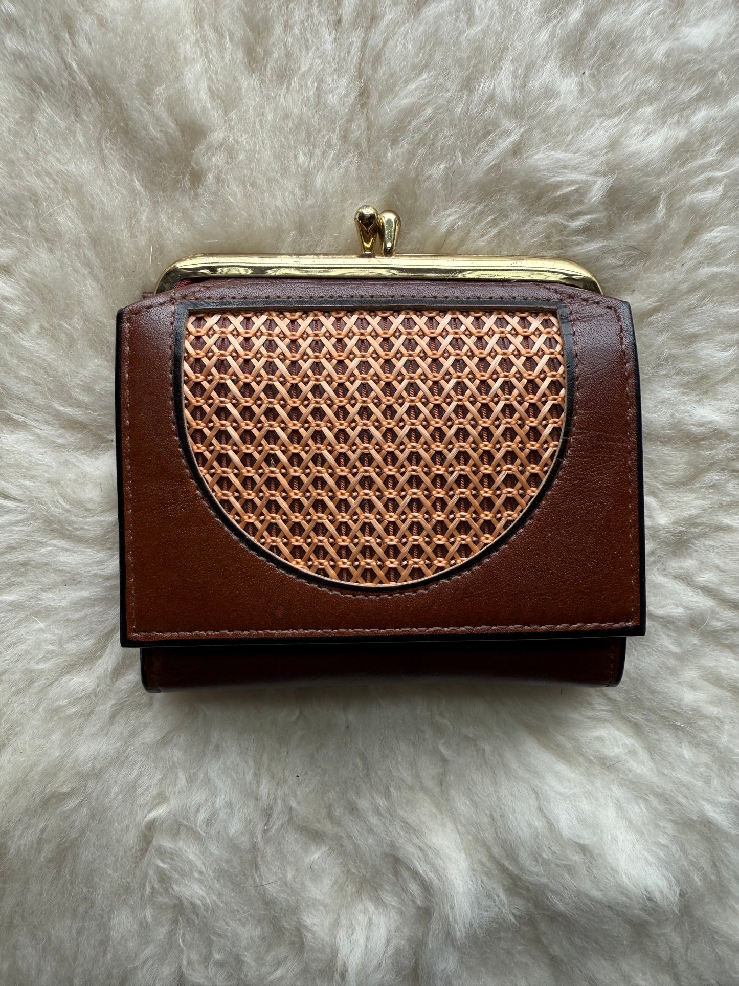 French Purse Kiss Lock Wallet