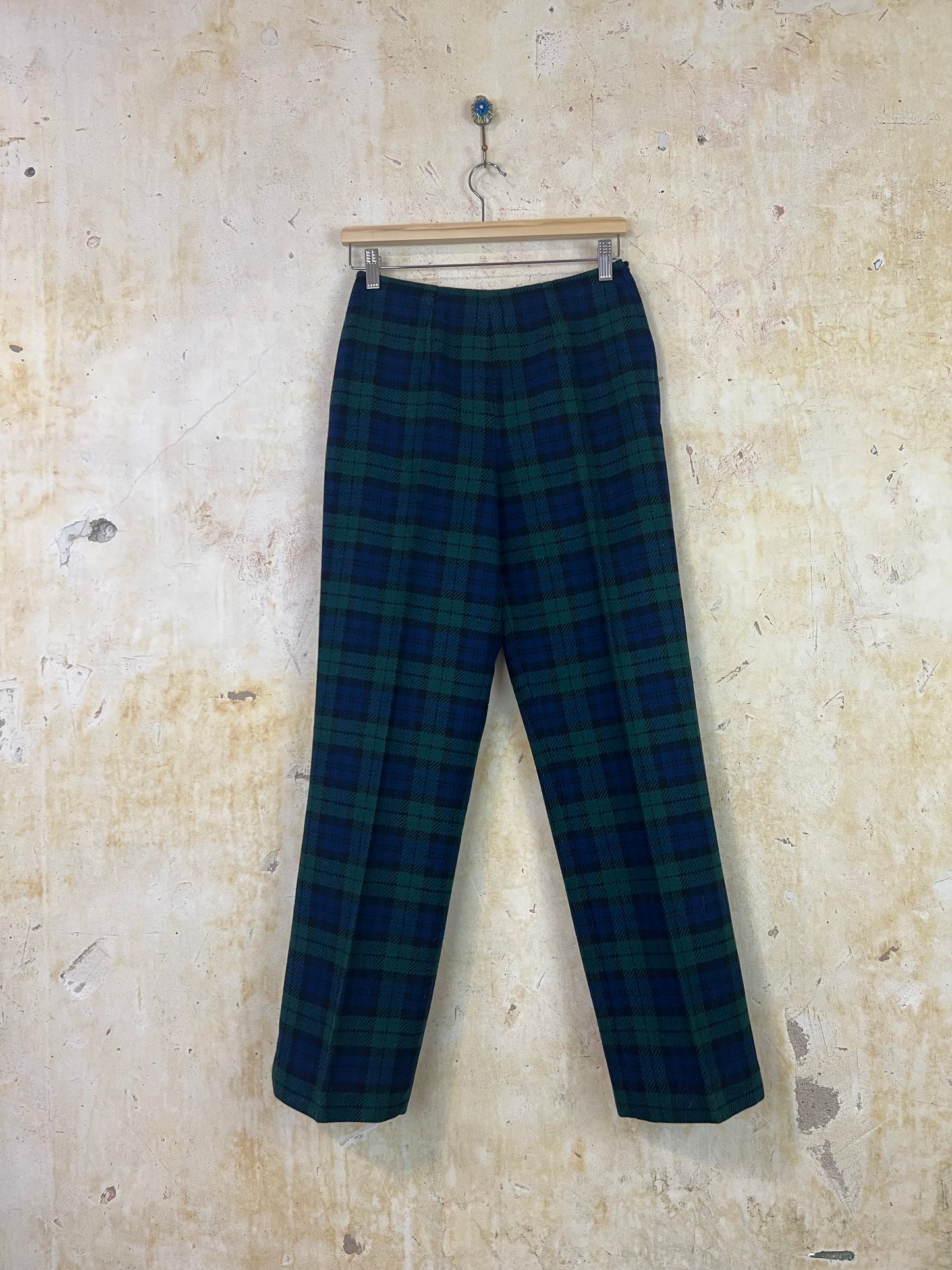 Pendleton 1960s Wool Plaid Travel Set