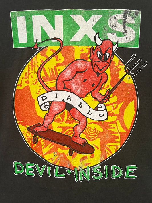 1988 INXS Diablo Devil Inside Tour T-shirt